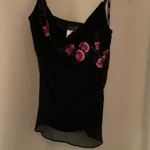 Xscape Beaded Camisole NWOT